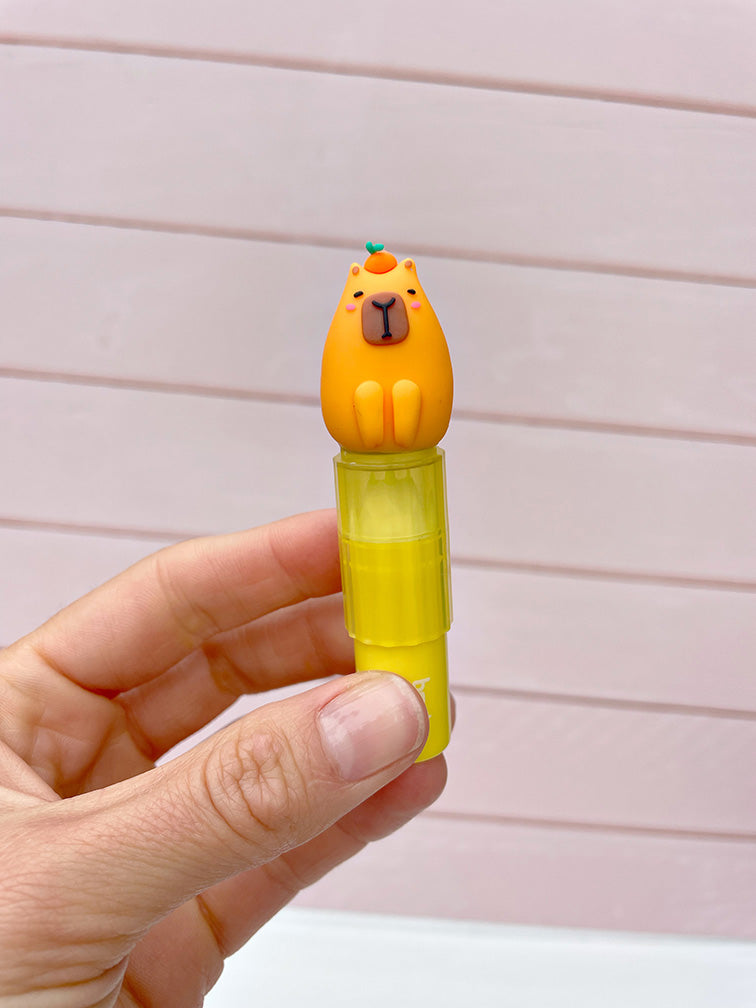 Mini Resaltador Capibara con Sellito