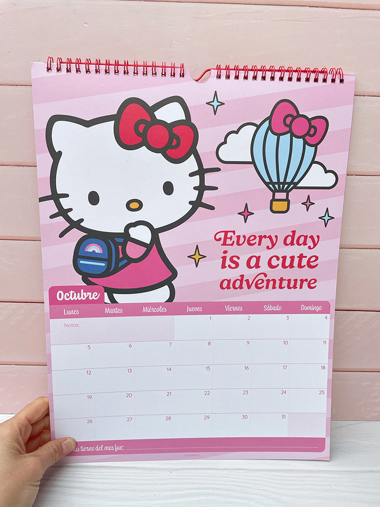 Calendario Kitty 2026 Mooving