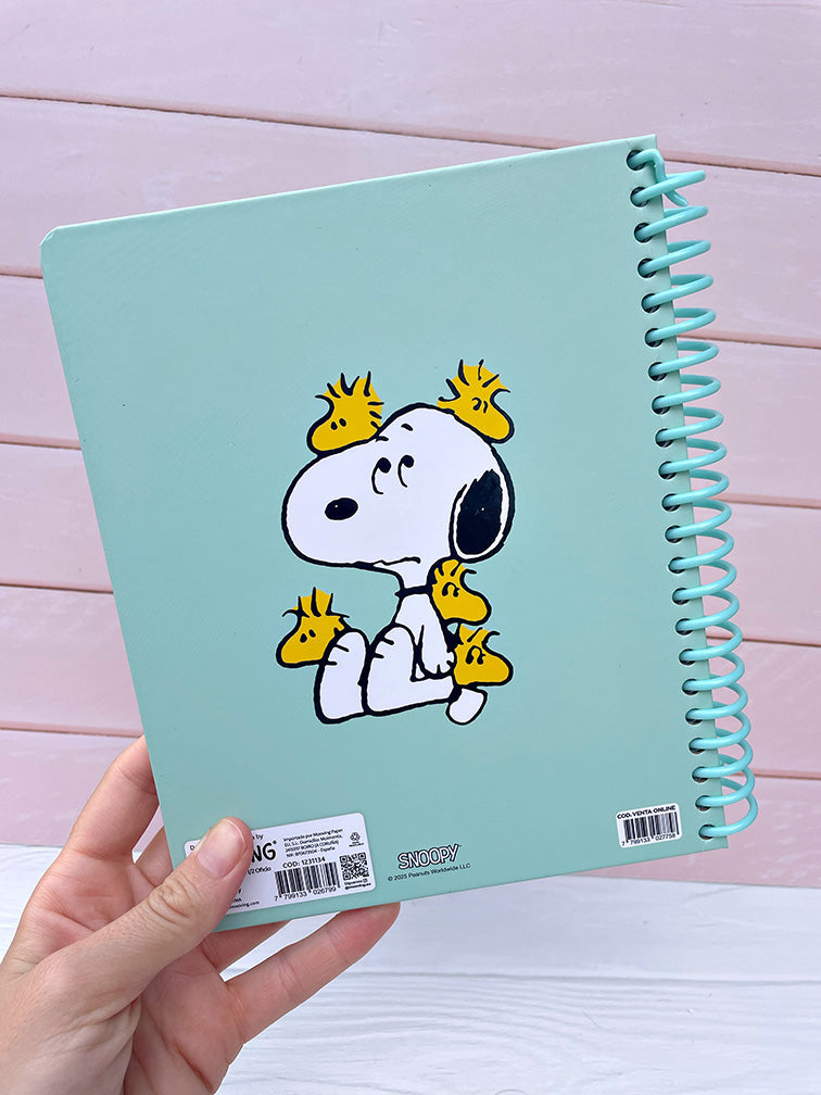 Cuaderno Premium 1/2 Oficio Snoopy - Nueva Colección -