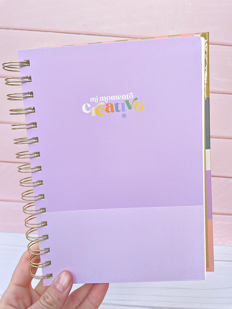 Cuaderno Tapa Dura 80 Hojas Lisas y con Puntitos "Creativa" Ibi Craft