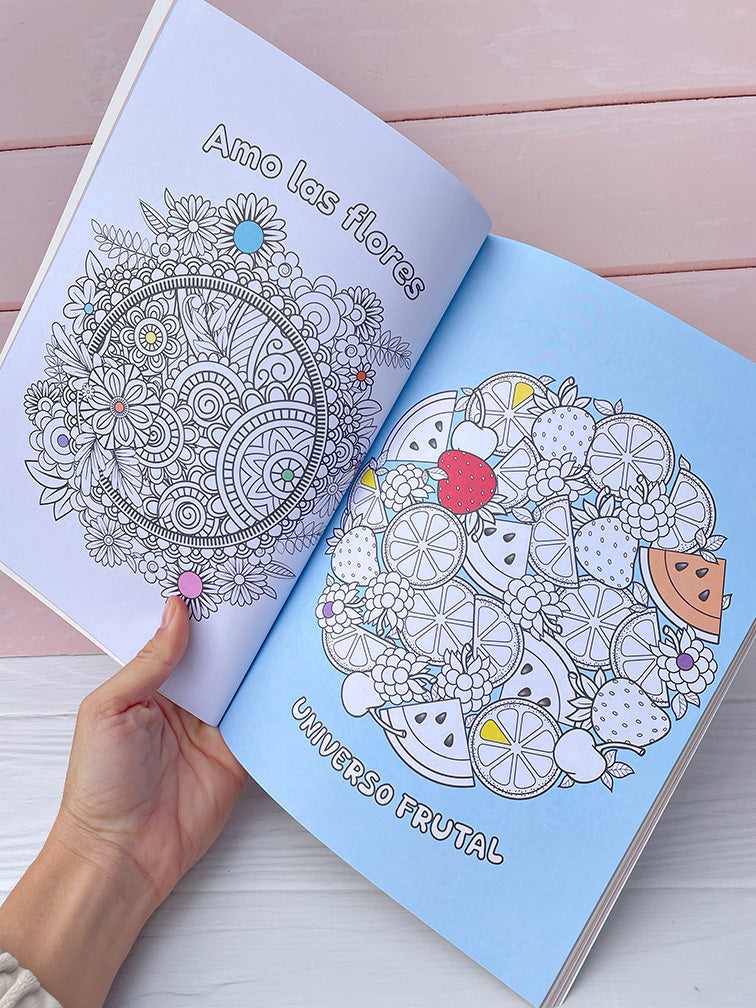 Libro de Mandals Infantiles para Colorear