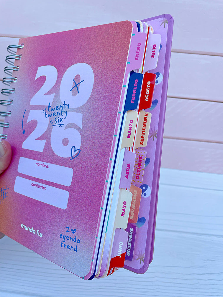 Agendas Diarias "Trend" Fw 2026