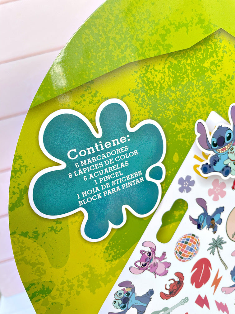 Block Gigante para Colorear Stitch