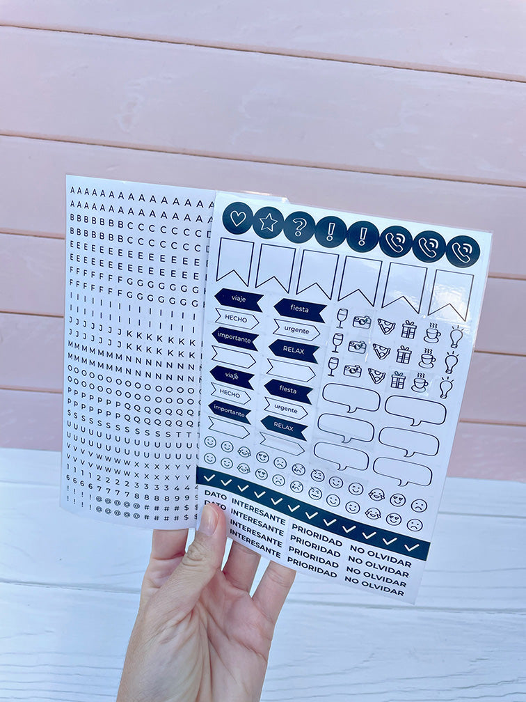 Cuaderno Rainbow con Hojitas de Colores