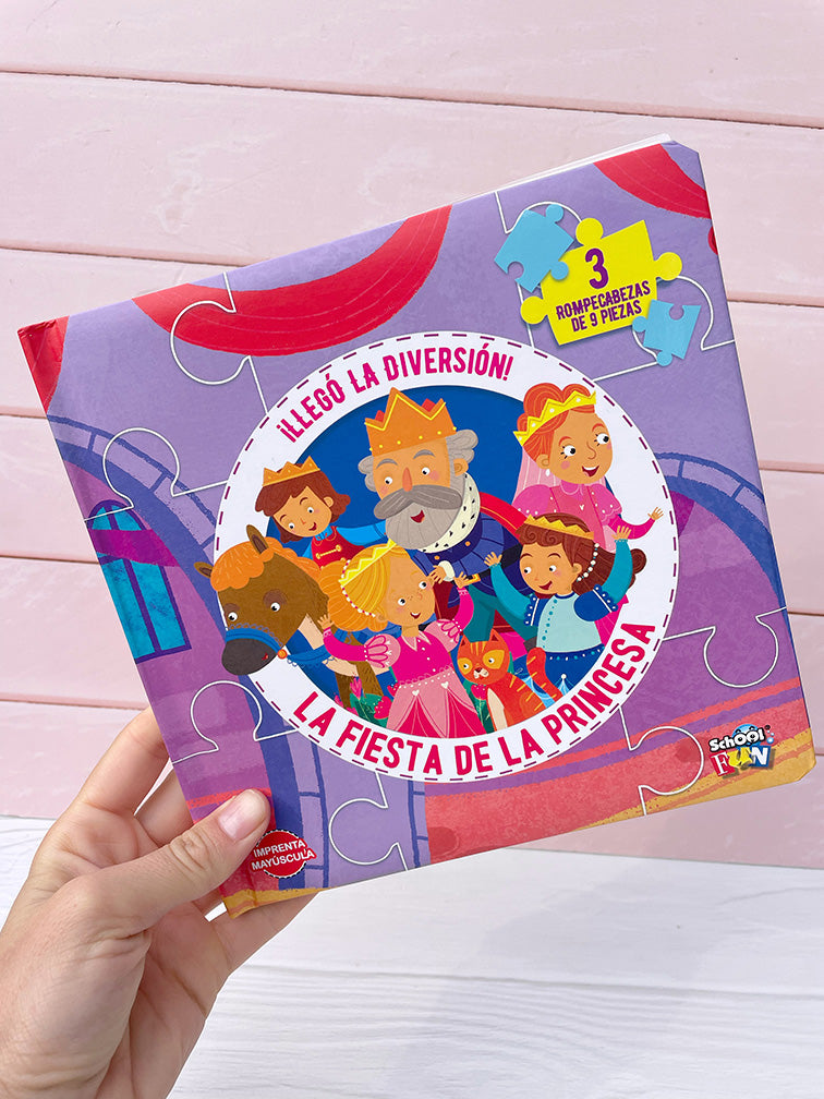 Libro de Cuentos con 3 Puzzles