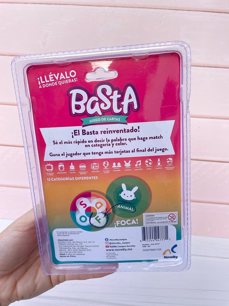 Juego de Cartas "Basta"