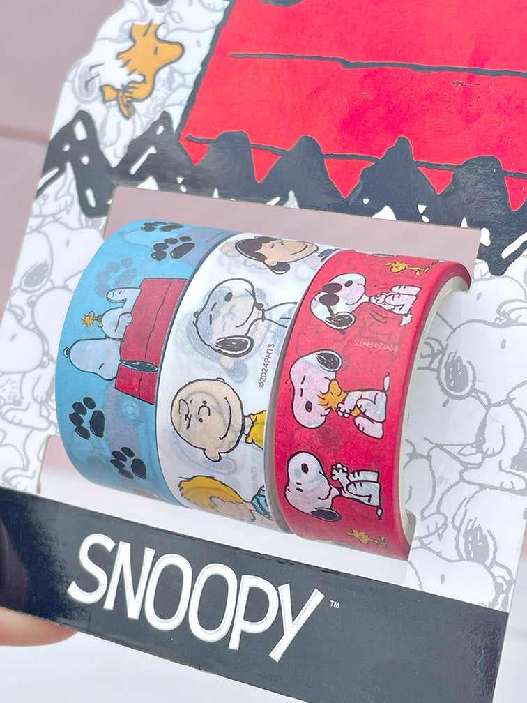 Washi Tape Snoopy x3