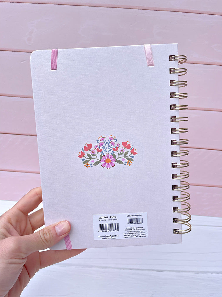 Agendas Semanales Cute Fw 2026