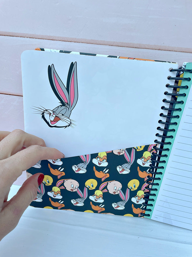 Cuaderno Premium 1/2 Oficio Looney Tunes Mooving