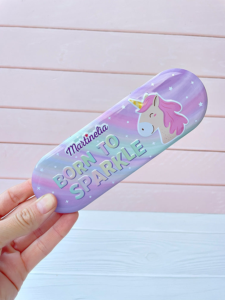 Latita con Esmaltes y Stickers para Uñas