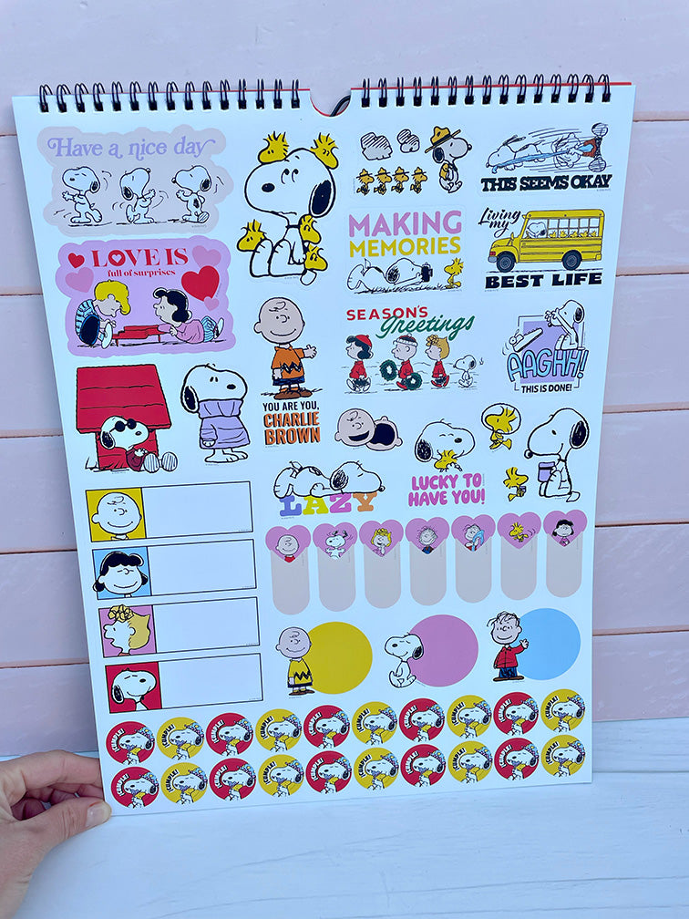 Combo Snoopy Agenda 2026 + Calendario