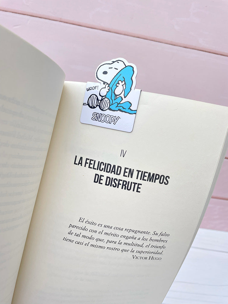 Set de Marcapáginas Imantados Snoopy x3