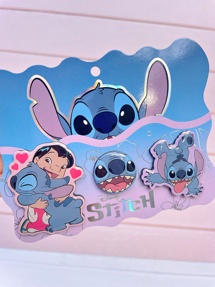 Set de 3 Imanes Stitch