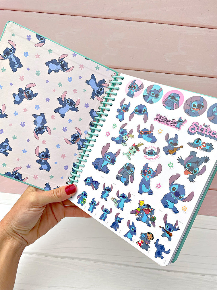 Cuaderno Premium 1/2 Oficio Stitch Mooving