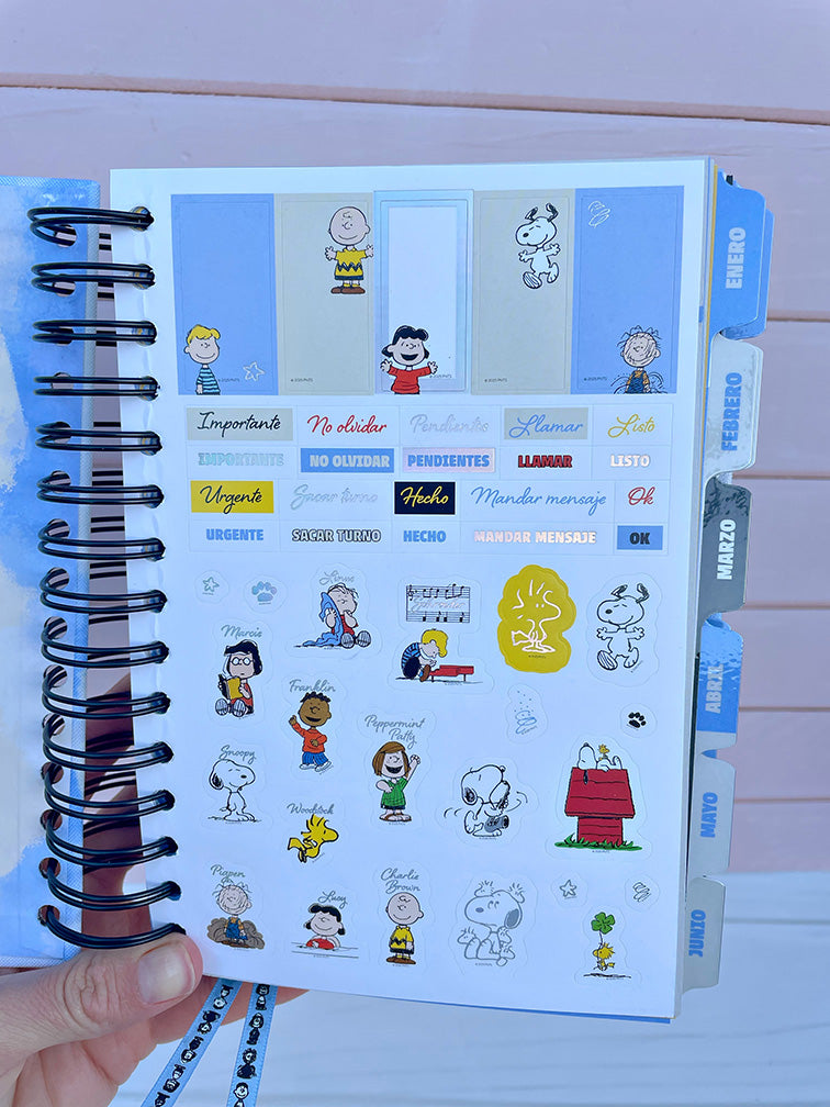 Combo Snoopy Agenda 2026 + Calendario