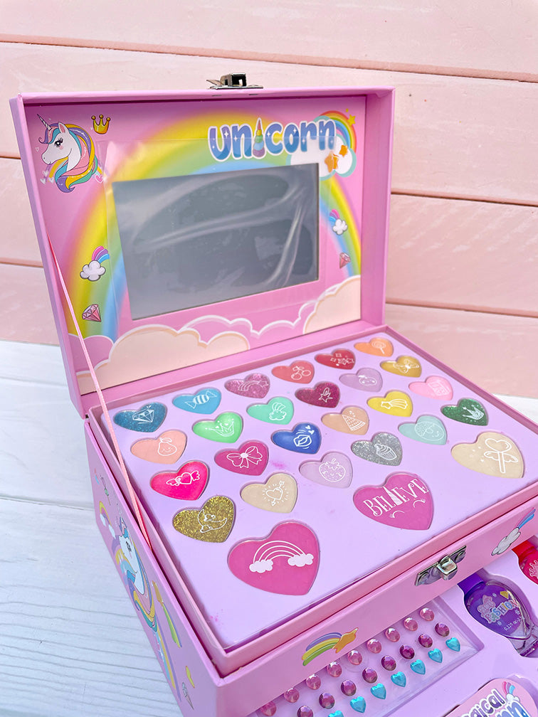Box de Maquillaje Infantil 2 Pisos