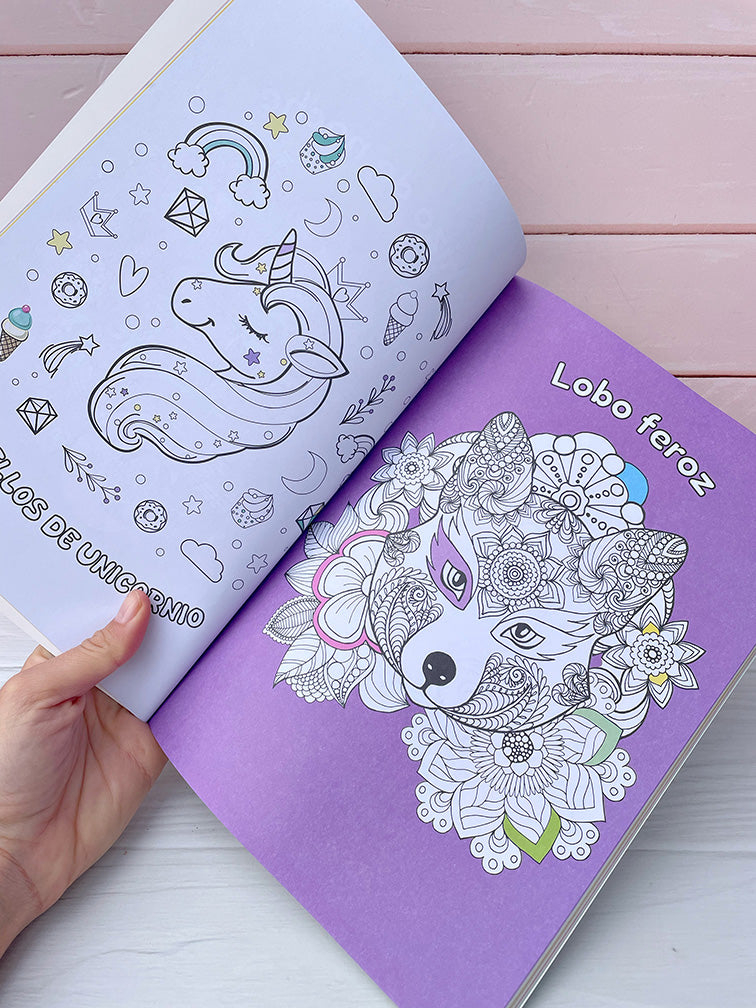 Libro de Mandals Infantiles para Colorear