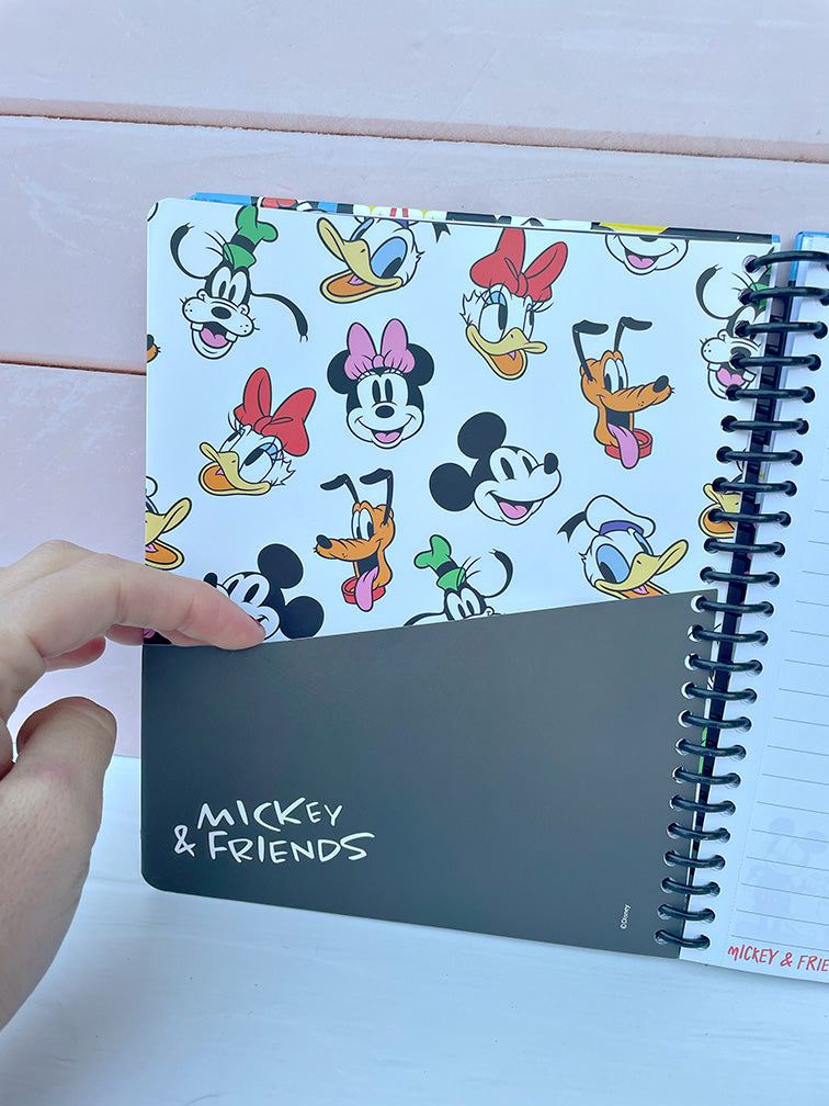 Cuaderno Premium 1/2 Oficio Mickey y Amigos Mooving