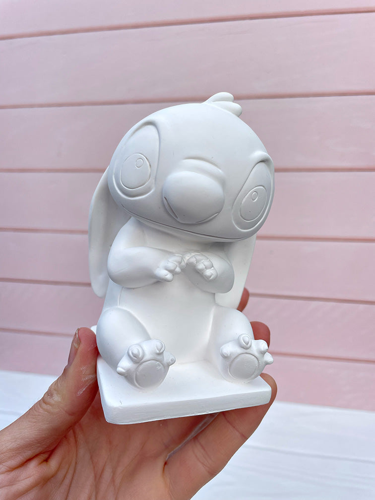 Stitch de Yeso para Pintar + Pinturas y Pincel