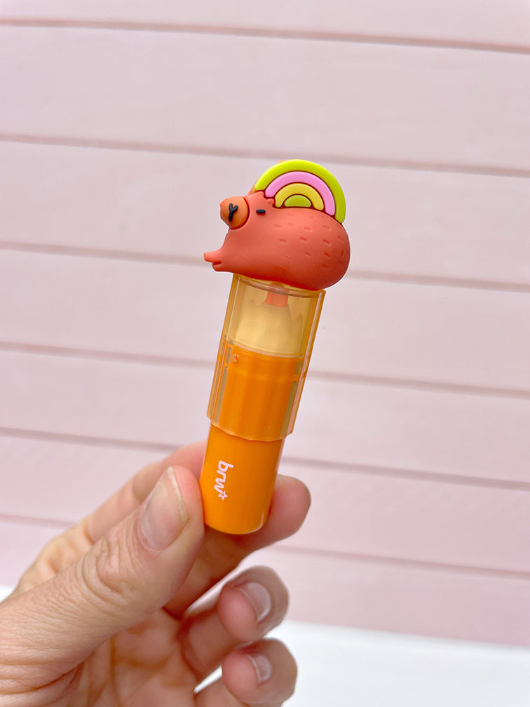Mini Resaltador Capibara con Sellito