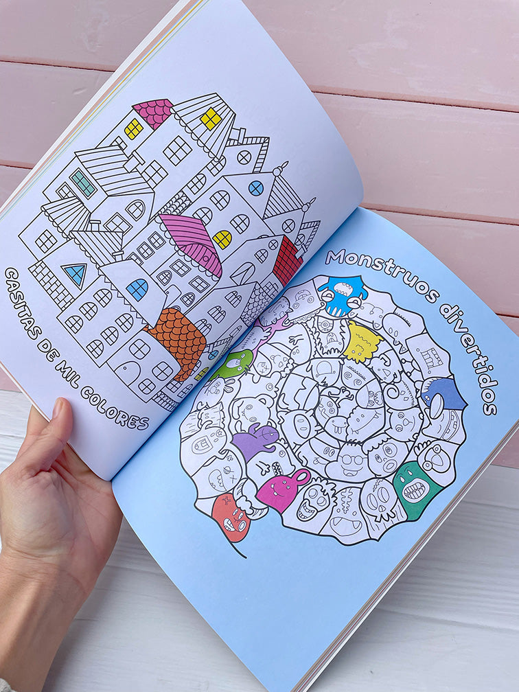 Libro de Mandals Infantiles para Colorear