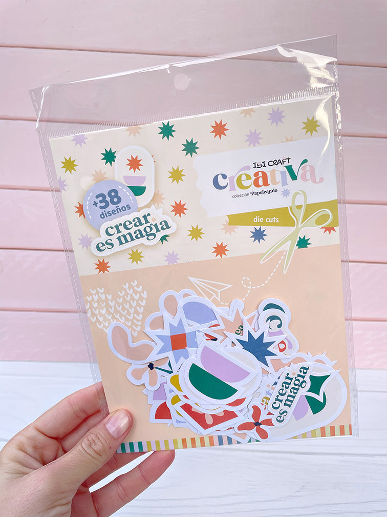 Troqueles con +38 Diseños "Creativa" Ibi Craft