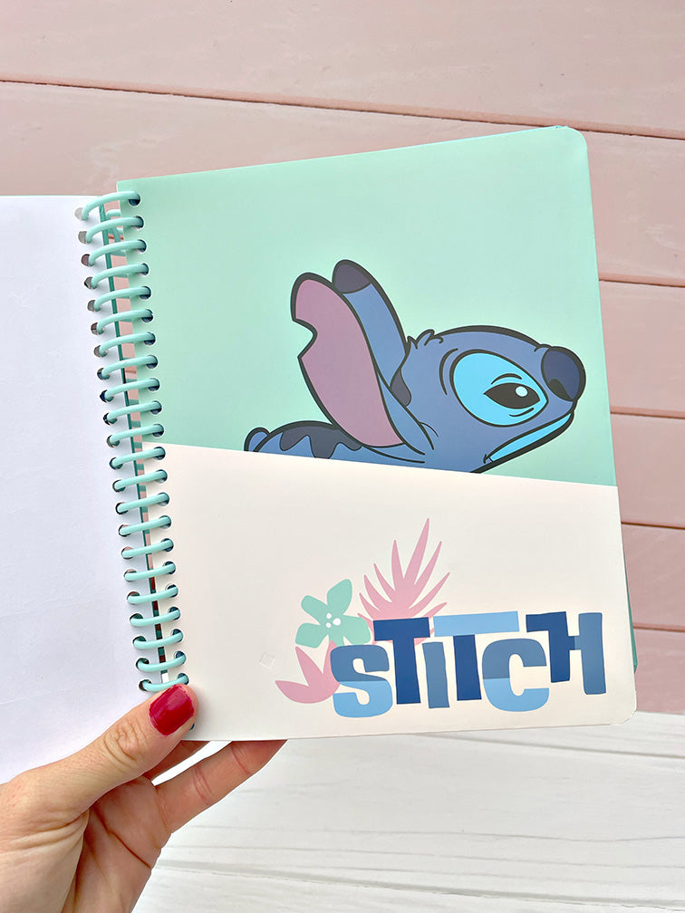Cuaderno Premium 1/2 Oficio Stitch Mooving