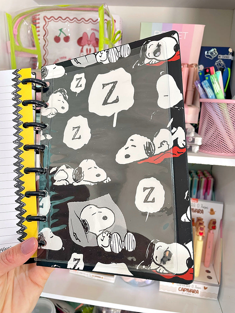 Cuaderno Snoopy 2026 con Sistema de Discos