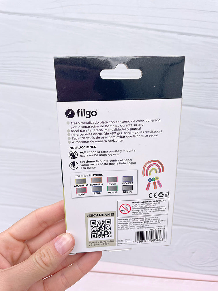 Marcadores Outliner Filgo x8