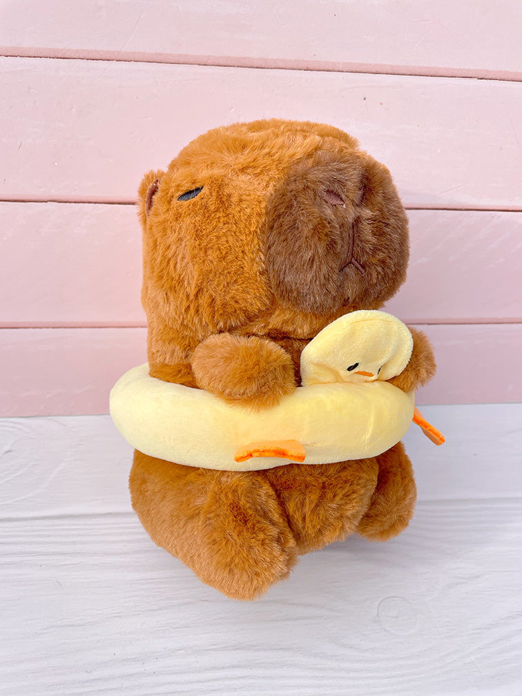 Peluche Capibara con Flotador 20 cm