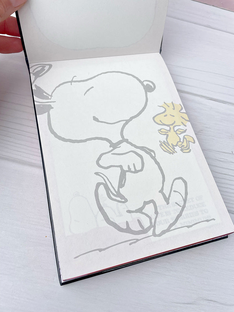 Block 120 hojas con diseños de Snoopy