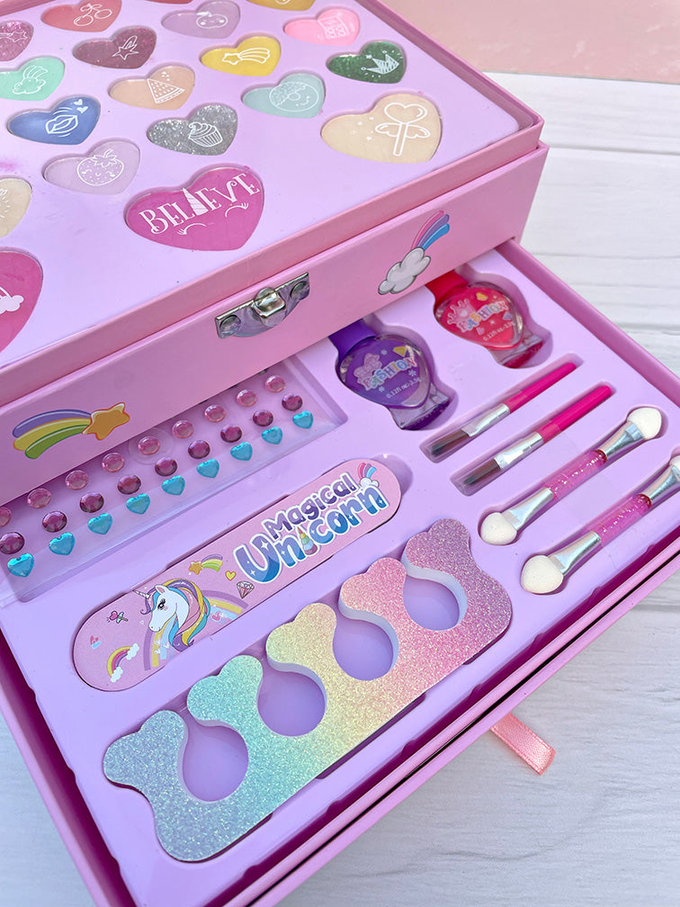 Box de Maquillaje Infantil 2 Pisos
