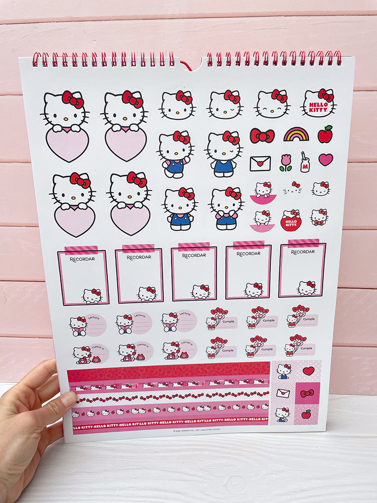 Calendario Kitty 2026 Mooving