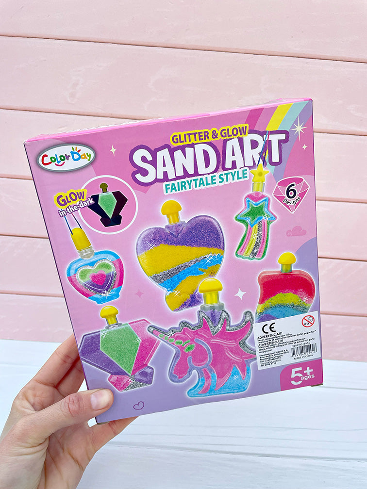 Set de Arte con Arena de Colores