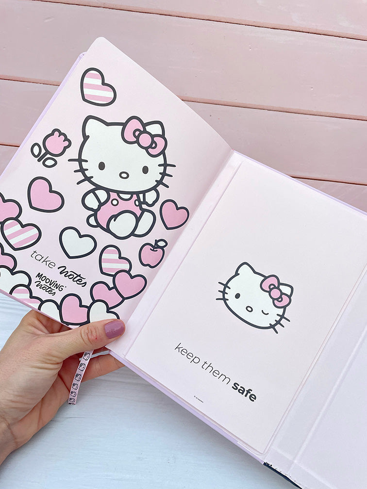 Cuaderno Cosido A5 Hello Kitty con Tapa Imantada