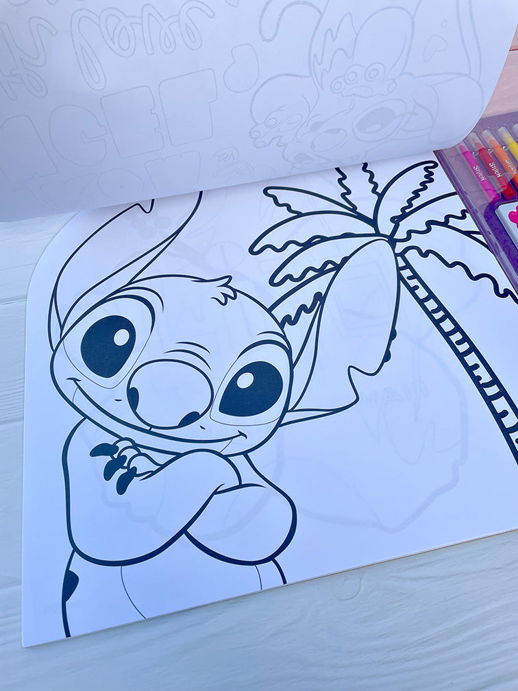 Block Gigante para Colorear Stitch