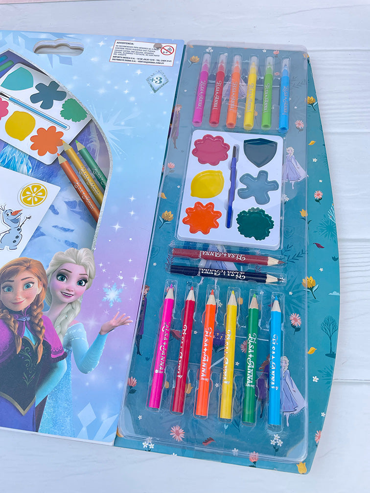 Block Gigante para Colorear Frozen