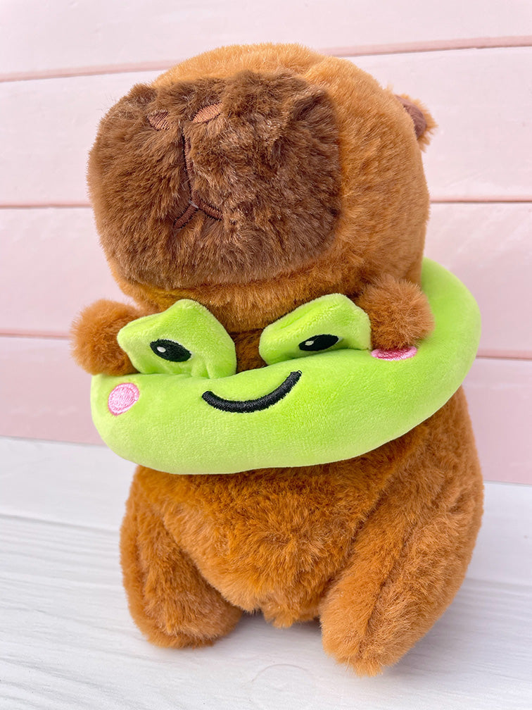 Peluche Capibara con Flotador 20 cm