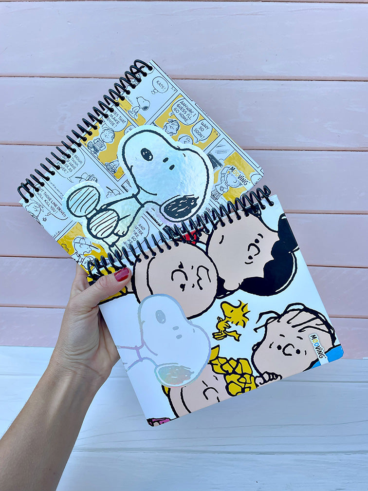 Cuaderno Premium 1/2 Oficio Snoopy Mooving