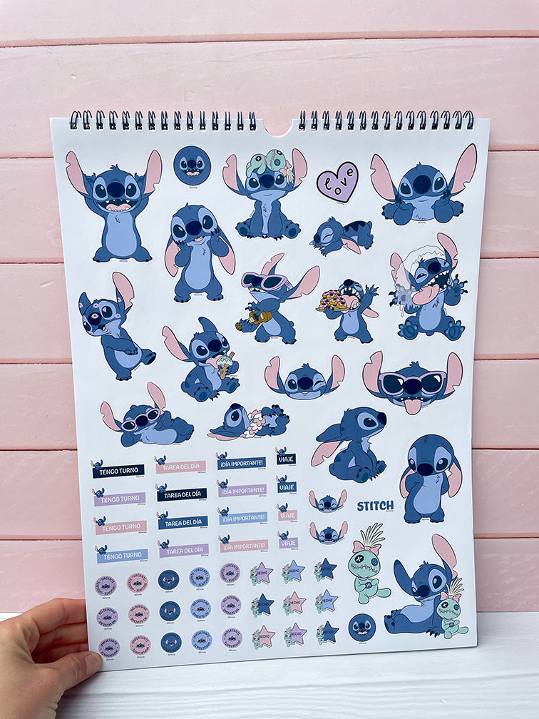 Calendario Stitch 2026 Mooving