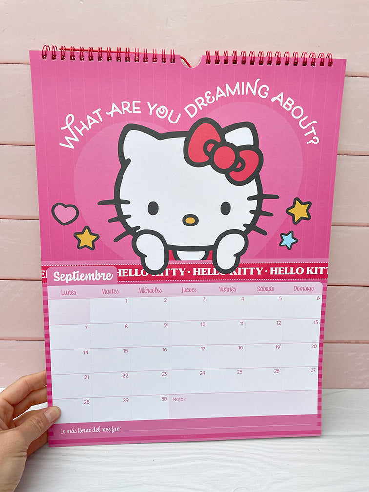 Calendario Kitty 2026 Mooving