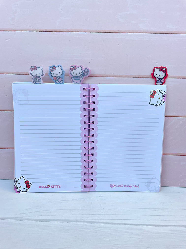 Cuaderno con Separadores Hello Kitty