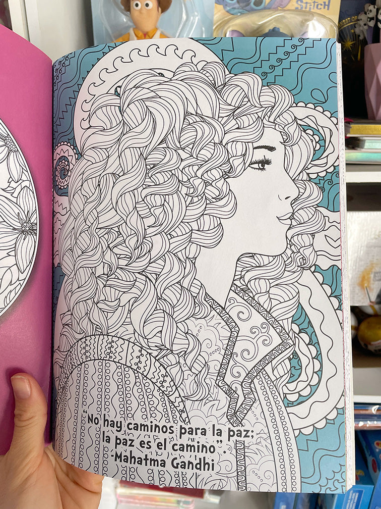 Libro para pintar Mandalas