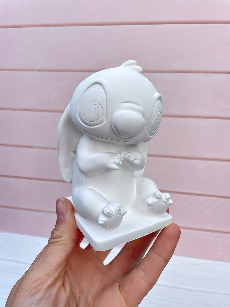 Stitch de Yeso para Pintar + Pinturas y Pincel