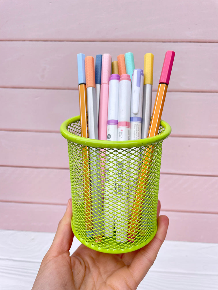 Portalápices Metálico Calado