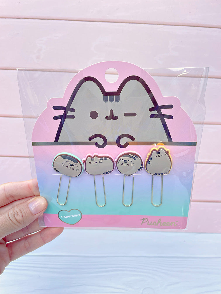 Clips Metálicos Pusheen