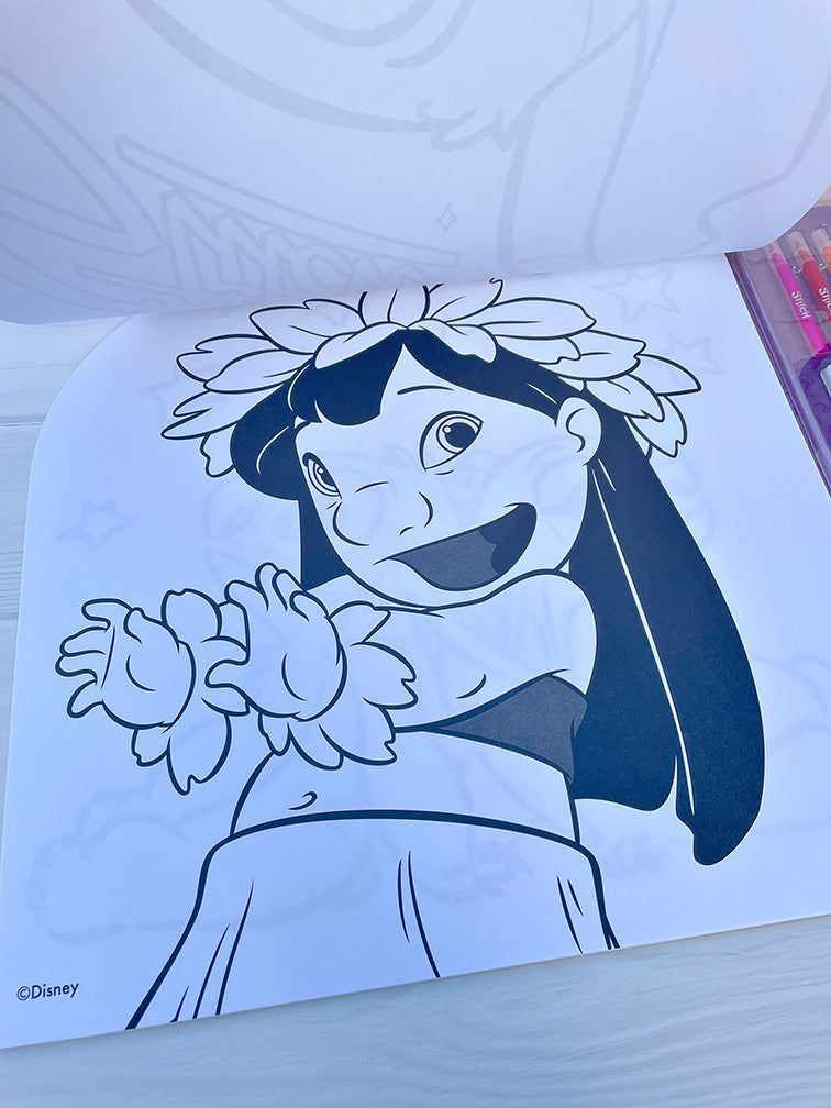 Block Gigante para Colorear Stitch