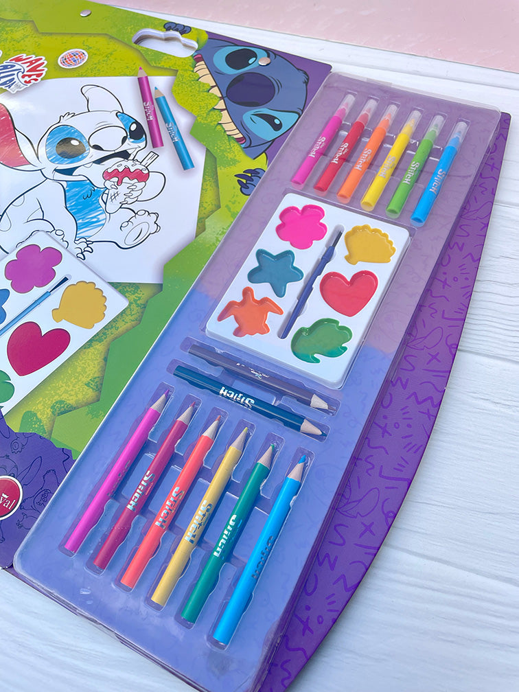 Block Gigante para Colorear Stitch