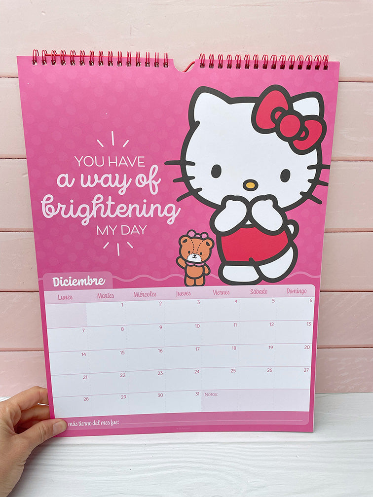 Calendario Kitty 2026 Mooving