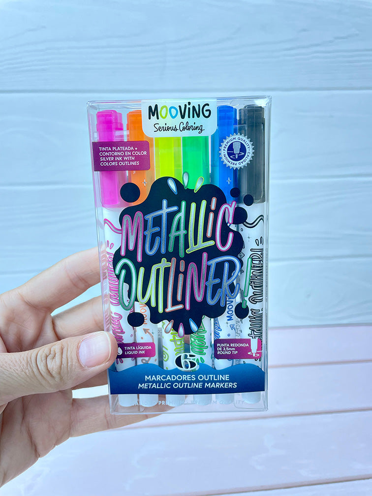 Marcadores Metálicos Outliner Mooving